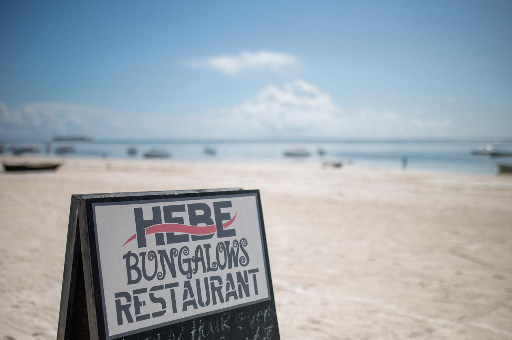 Hebe Bungalows Lodge Matemwe  Kültér fotó