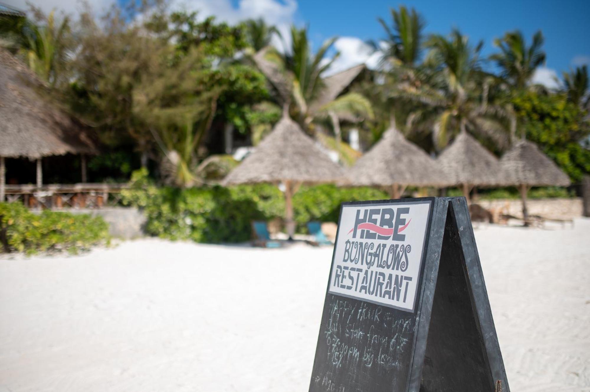 Hebe Bungalows Lodge Matemwe  Kültér fotó